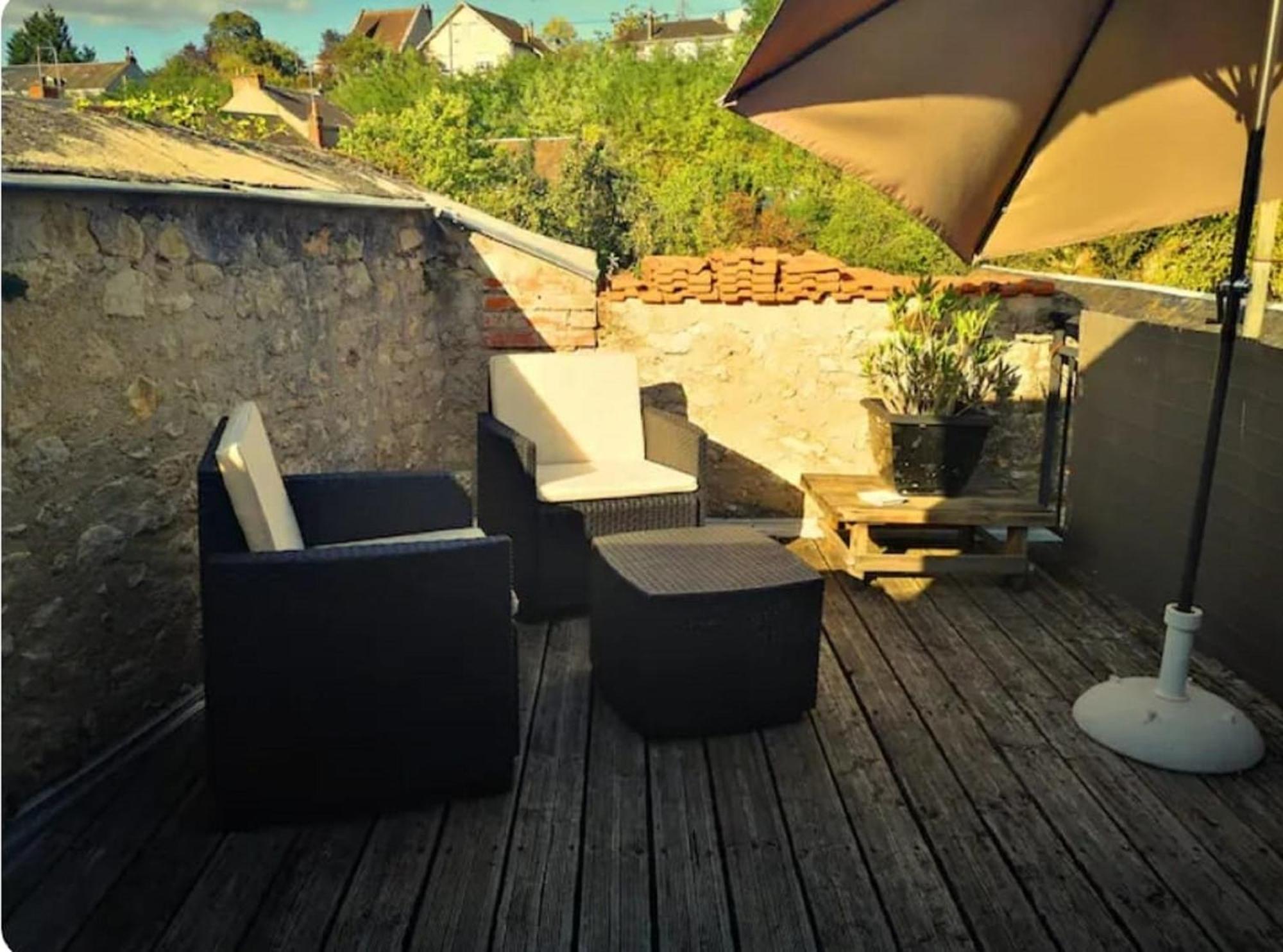 Chambres Avec Salle De Bains Et Cuisine En Centre Ville Argenton Sur Creuse Eksteriør billede