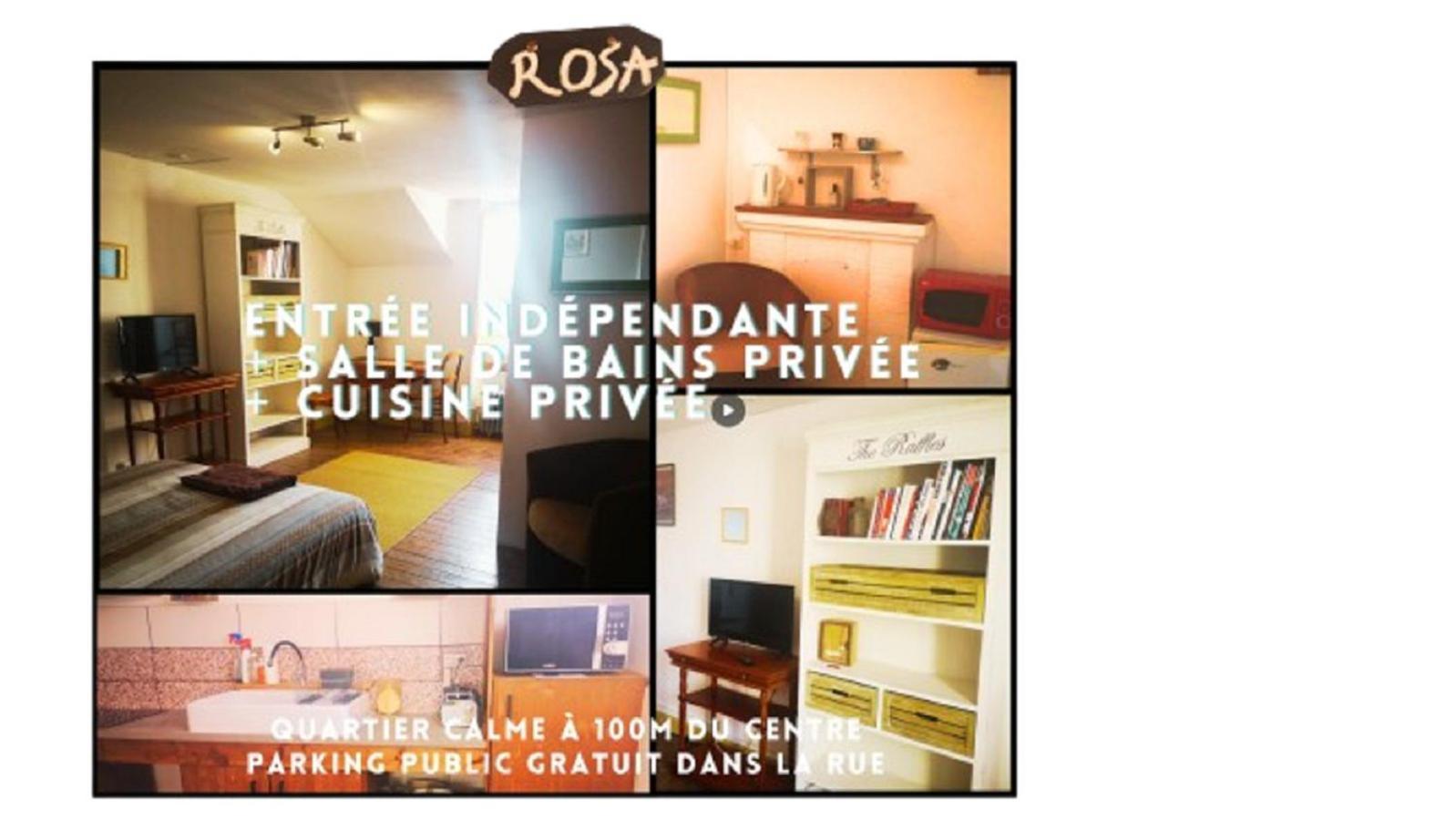 Chambres Avec Salle De Bains Et Cuisine En Centre Ville Argenton Sur Creuse Eksteriør billede