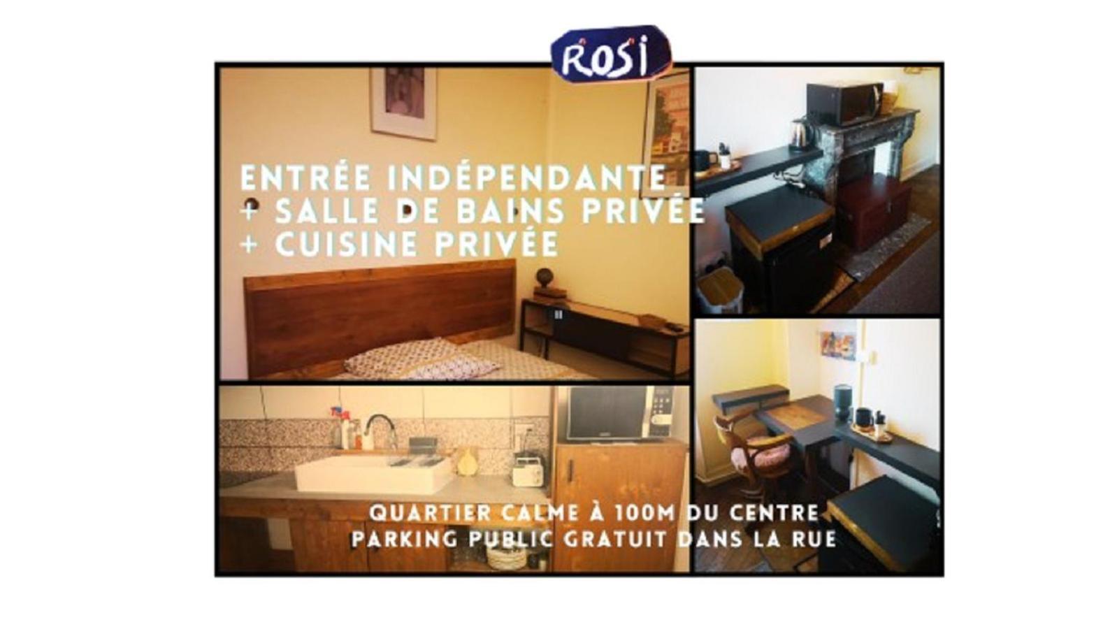 Chambres Avec Salle De Bains Et Cuisine En Centre Ville Argenton Sur Creuse Eksteriør billede
